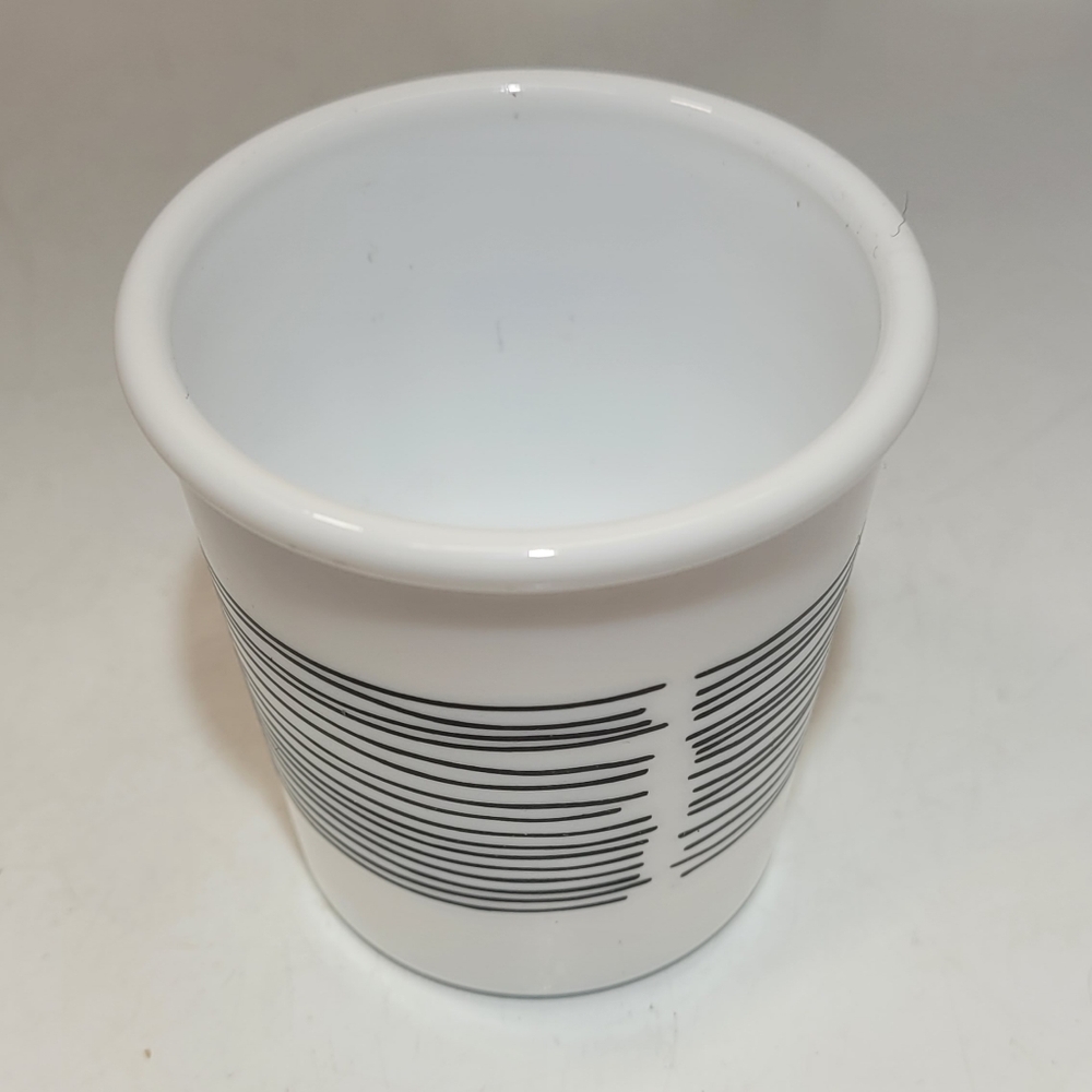 Bormioli Rocco 3.25 oz Opal Glass (No Handle) Tea Cups Set of 7 Linee Design NWT - Picture 11 of 16